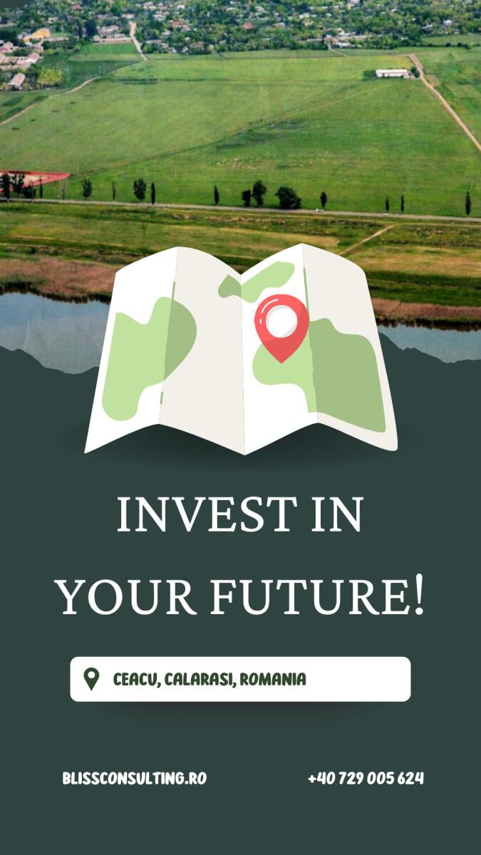 The Investment Shaping the Future: 124,569 sqm Land in Ceacu – Călărași