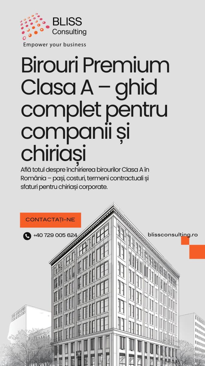 Birouri Premium Clasa A – ghid complet pentru companii și chiriași