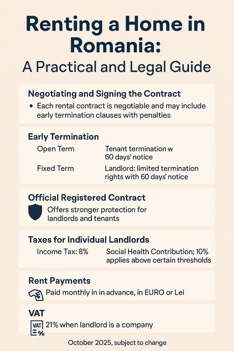 Renting a Home in Romania 2025 | BLISS Imobiliare Practical & Legal Guide
