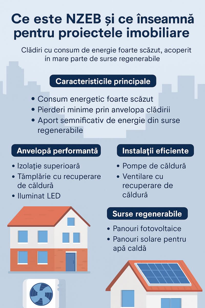 Ce este NZEB și ce înseamnă pentru proiectele imobiliare în România?