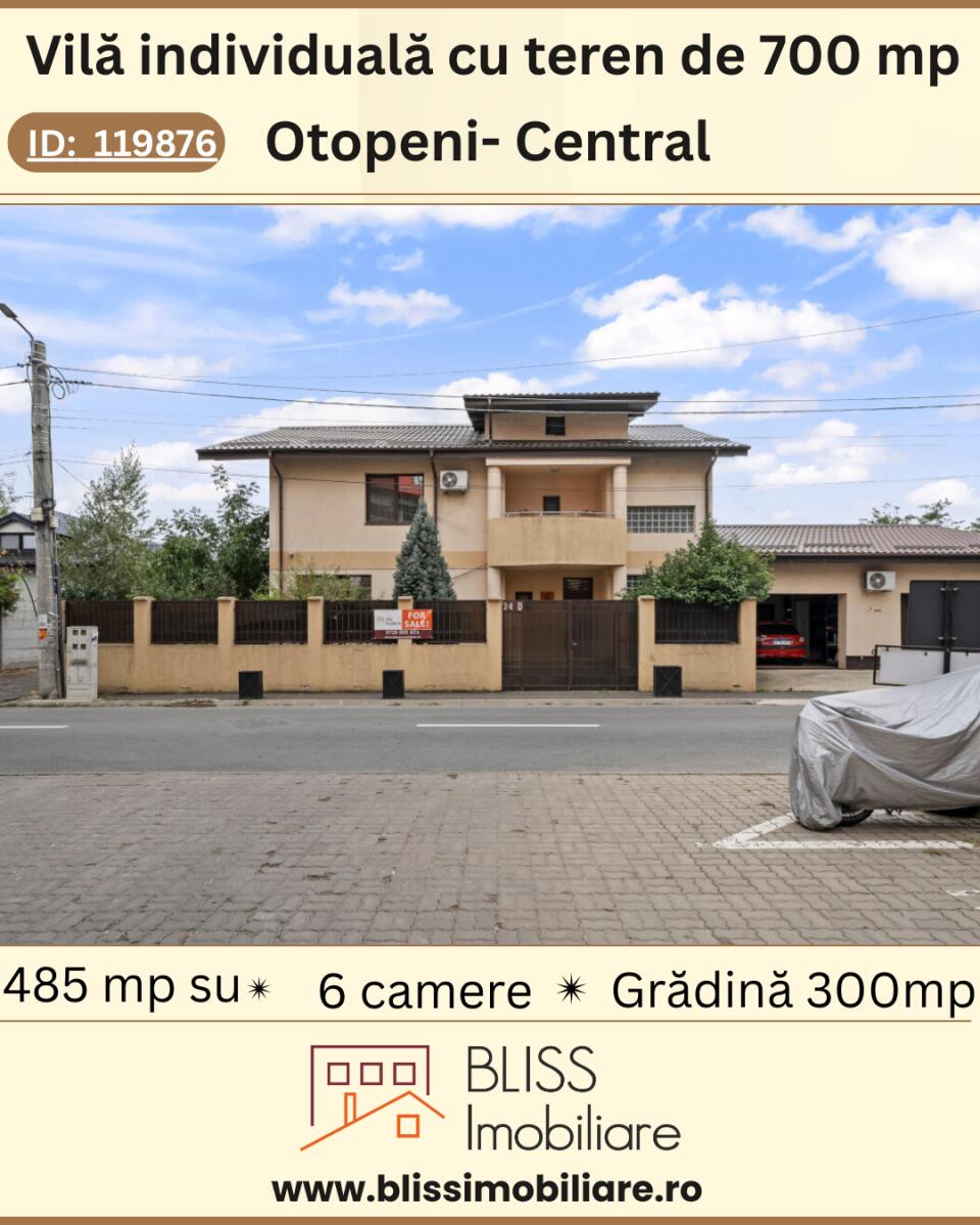 485 mp într-o vilă individuală.