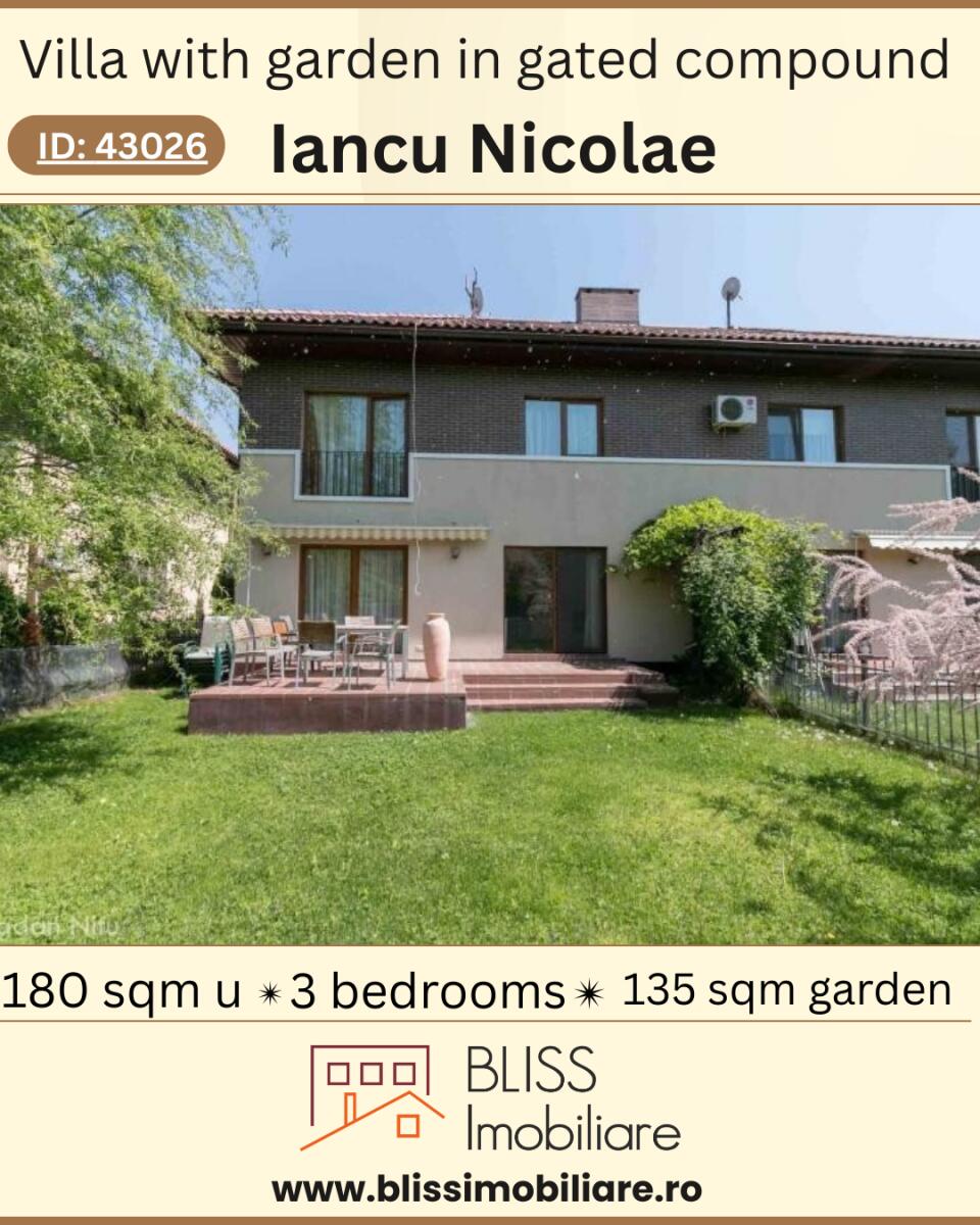 Family house for rent in a private compound