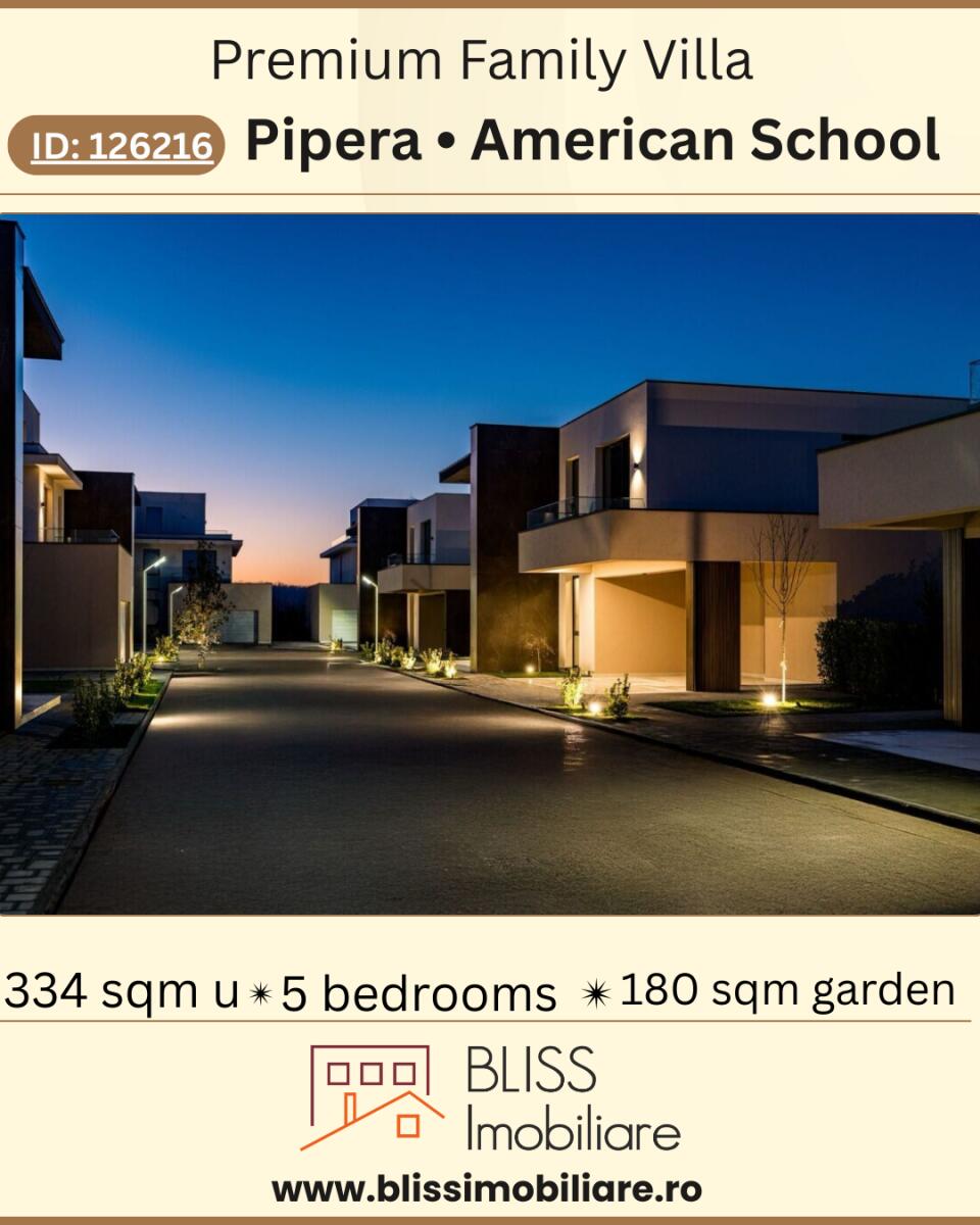 Luxury family villa for rent in a private compound