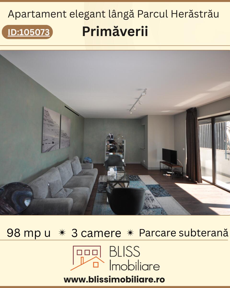 Luxury apartment for sale in Primăverii