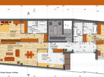 de inchiriat apartament penthouse 4 camere #86437 - BLISS Imobiliare